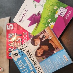 Set Of 3 Workbooks for Grade 5